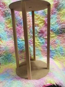 BASE GIRATORIA PARA PIÑATA JAULA - Caqui - Ver 3