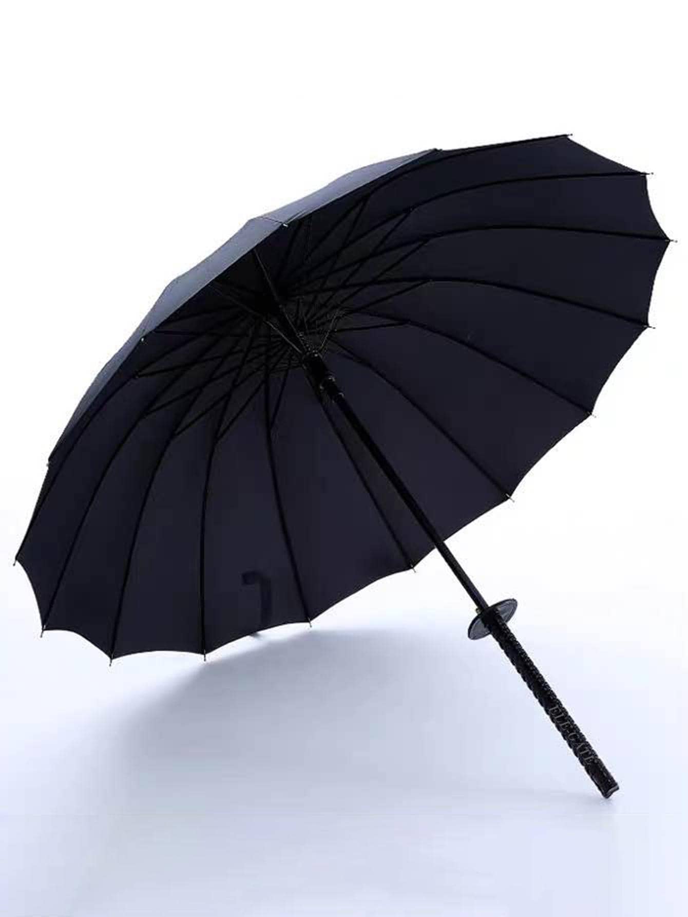 Paraguas Sombrilla PAR.19 Tipo Katana Samurai de Fácil Transporte ELE-GATE - Negro - Añade 3