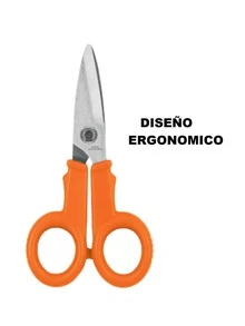 5-1/2' Stainless Steel Scissors (18497) - Orange - View 2