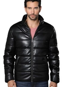 Hombre Chaquetas Abrigos para Hombre Chaquetas para Hombre - Negro - Ver 2