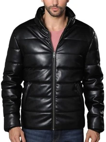 Hombre Chaquetas Abrigos para Hombre Chaquetas para Hombre - Negro - Ver 1