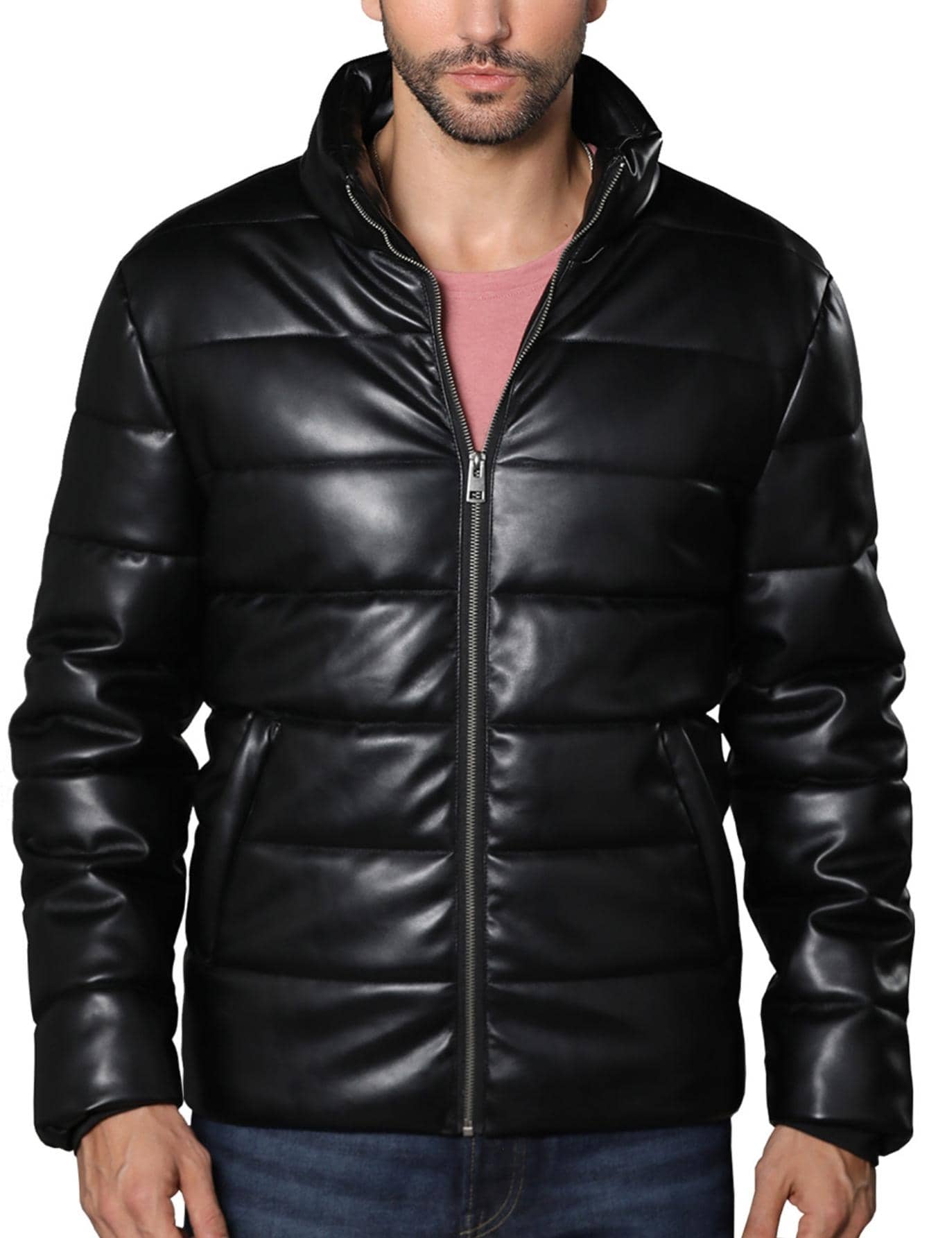 Hombre Chaquetas Abrigos para Hombre Chaquetas para Hombre - Negro - Ver 1