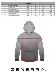 Sudadera Para Hombre  Con Gorro - Azul - Ver 5