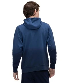 Sudadera Para Hombre  Con Gorro - Azul - Ver 2