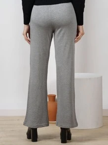Women Pants - 淺灰色 - 查看 3
