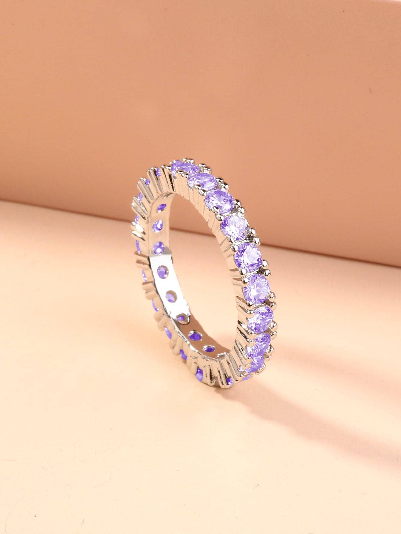 Nooxian 1 vòng trang trí đá khối Zirconia