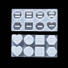 創意心和幾何形狀DIY首飾類模具適合女士適用於珠寶製作