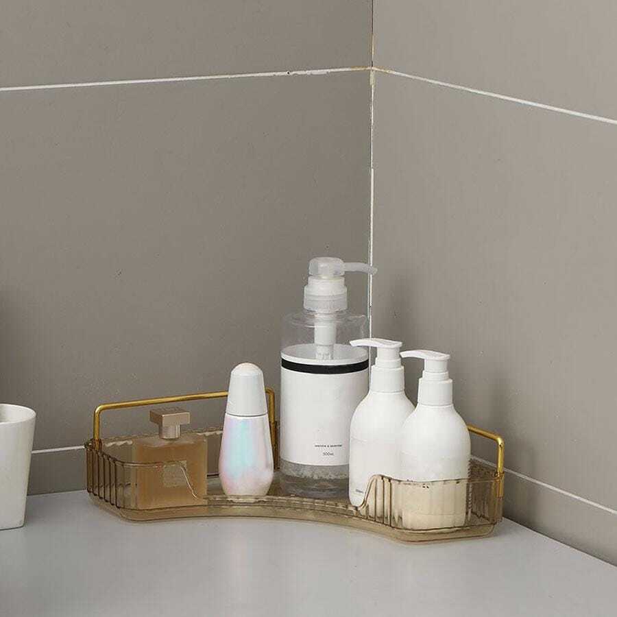 Hộp đựng đồ trang điểm 2 ngăn, hộp đựng mỹ phẩm có thể xếp chồng lên nhau, hộp trưng bày mỹ phẩm cho kem dưỡng da, nước hoa, son môi, kệ đựng đồ trang điểm ở góc phòng, phòng tắm, mặt bàn trang điểm, hộp đựng mỹ phẩm trong phòng ngủ - Rượu sâm banh - Xem 1