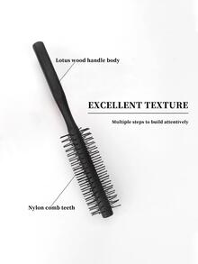 1 pieza Peine de pelo de rodillo - Negro - Ver 3