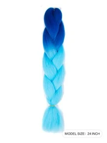 1 cái móc bện tóc 24 inch phần mở rộng tóc tổng hợp - Nhiều màu - Xem 2