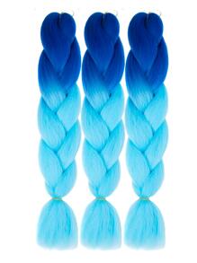 1 cái móc bện tóc 24 inch phần mở rộng tóc tổng hợp - Nhiều màu - Xem 5