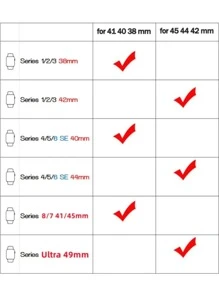 1入組黑色編織細節休閒織物錶帶38/40/41/42/44/45/49mm,適用於Apple Watch4/5/6/7/8/SE/Ultra - 彩色 - 查看 4