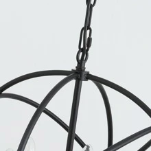 Krishka 4 - Light Dimmable Globe Chandelier