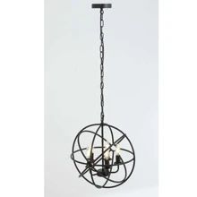 Krishka 4 - Light Dimmable Globe Chandelier