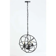 Krishka 4 - Light Dimmable Globe Chandelier