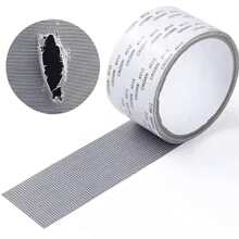 1 Màu Cửa Sổ Sửa Chữa Màn Hình Miếng Dán Hiện Đại Cửa Sổ Polyamide Sửa Chữa Màn Hình Miếng Dán Kính Cường Lực Cho Gia Đình - Màu xám đen - Xem 1