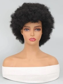 Afro Wig - Black - View 1