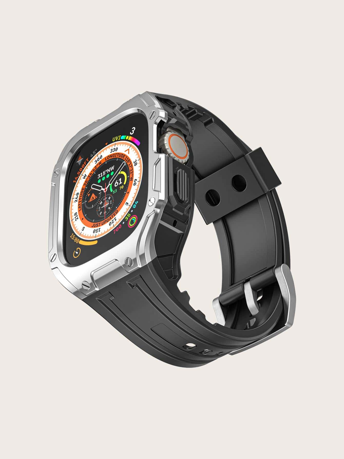 Dây đeo & Vỏ đồng hồ 2 trong 1 Tương thích với Apple Watch - Nhiều màu - Xem 1