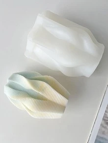 1 Tự Làm Khuôn Silicon, Sáng Tạo Đồng Màu Thiết Kế Hình Học Đa Năng Khuôn Silicon Cho DIY - trắng - Xem 4