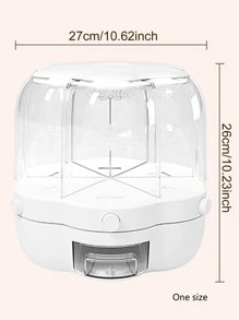 1入組多格收納盒 - 白色 - 查看 3