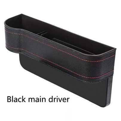 Car Storage Box Water Cup Holder Interior Seat Middle Gap Box Plastic Car Storage Box Leather Car Storage Box