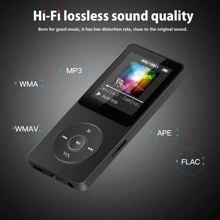 A02S 16GB MP3 Player With FM Radio, Voice Recorder, 70 Hours Playback And Expandable Up To 128GB, Black - 黑色 - 查看 4