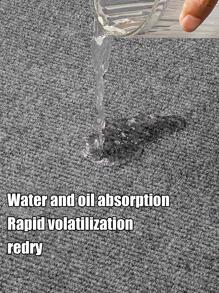 4pcs/set PVC Floor Sticker, Minimalist Beige Peel Stick Floor Tile For Home - Beige - View 9