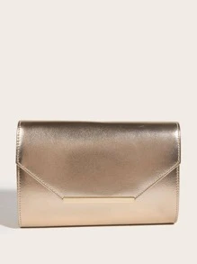 豪華晚餐包、晚餐包迷人、優雅、精緻、安靜豪華金屬翻蓋信封包小 Pu 時髦方形包適合女士、女士、派對女孩、新娘完美適合派對、婚禮、舞會、晚餐/宴會、晚餐/宴會、最佳送給女性的禮物媽媽老師朋友伴娘 - 香檳色 - 查看 2