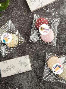 500 piezas Pegatinas de dibujos animados lindos para niños, sellos decorativos de estilo INS, etiquetas adhesivas de manualidades, etiquetas de agradecimiento - Multicolor - Ver 5