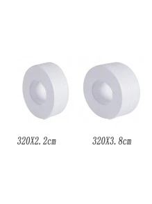 1Cuộn Băng Keo, Băng Niêm Phong PVC Chống Thấm Nước, Băng Keo Tự Dính Cho Mặt Bàn Nhà Bếp Bồn Rửa Bồn Tắm Phòng Tắm Vòi Sen Nhà Vệ Sinh Và Tường Sàn, Bảo Vệ Cạnh - trắng - Xem 10