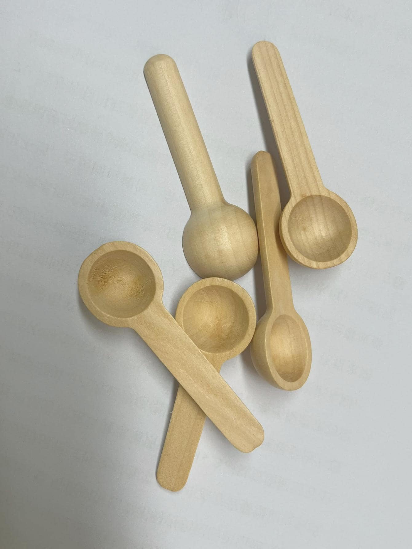 Mini Nature Wooden Home Kitchen Cooking Honey Coffee Spoons Tool