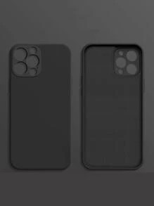 Compatible With IPhone 16 Father's Day 1pc Solid Color TPU Phone Case Waterproof Shockproof Anti-Fall Scratch Resistant