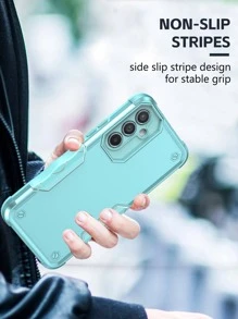 绿色360度全方位保护手机壳，国际版，非国内版 - 淺藍色 - 查看 7