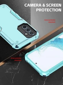 绿色360度全方位保护手机壳，国际版，非国内版 - 淺藍色 - 查看 2