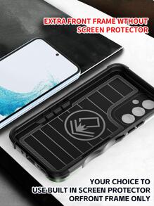 Tương thích với ốp lưng dành cho nam, 1 chiếc ốp lưng điện thoại bằng nhựa PC, phiên bản quốc tế, không phải phiên bản nội địa. - xanh quân đội - Xem 4