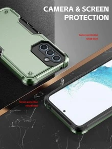 Tương thích với ốp lưng dành cho nam, 1 chiếc ốp lưng điện thoại bằng nhựa PC, phiên bản quốc tế, không phải phiên bản nội địa. - xanh quân đội - Xem 2