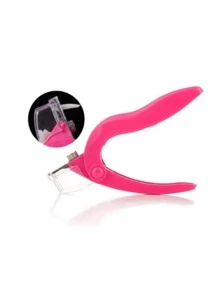 cortatips con medida para uñas - Rosa - Ver 2