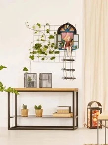 QYeah 1入組人像&窗戶設計花園雕像