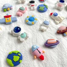 20pcs Astronaut & Planet Design DIY Accessories - Multicolor - View 2