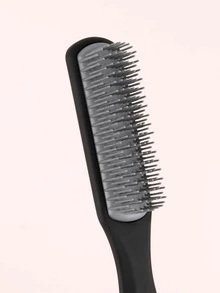 排骨梳,1入組塑膠彩色專業美髮刷氣囊梳適用於提升頭髮健康適合所有髮質