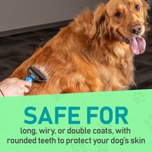 1 Bàn chải tẩy lông cho thú cưng ABS, Bàn chải tẩy lông hiện đại cho thú cưng - Nhiều màu - Xem 8