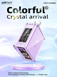 1入組PD65W充電頭 - 灰色 - 查看 2
