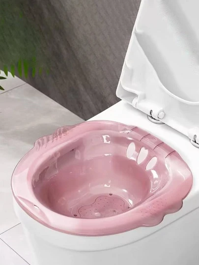 1 件装透明孕妇免蹲式洗脸盆浴室装饰夏季