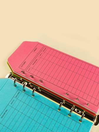 12入組混合彩色信封，辦公室、學校用簡約多用途紙質信封