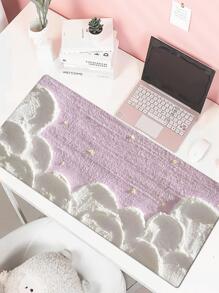 1pc Abstract Pattern Mouse Mat, Creative Multi-purpose Mouse Pad For Office - Multicolor - View 3