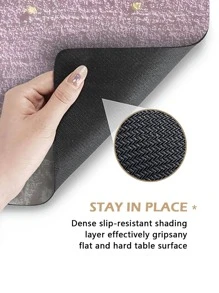 1pc Abstract Pattern Mouse Mat, Creative Multi-purpose Mouse Pad For Office - Multicolor - View 6