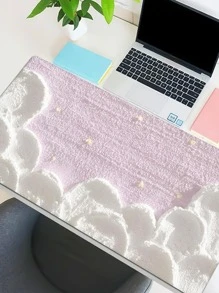 1pc Abstract Pattern Mouse Mat, Creative Multi-purpose Mouse Pad For Office - Multicolor - View 2