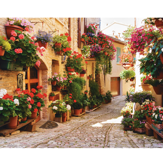 Pintura por números para adultos principiantes flores regalo de bricolaje pintura en lienzo kits de pinturas acrílicas dibujo trabajo hecho a mano 40x50cm/16x20inch sin marco