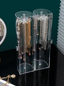 1pc Clear Jewelry Storage Box