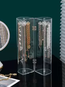 1pc Clear Jewelry Storage Box